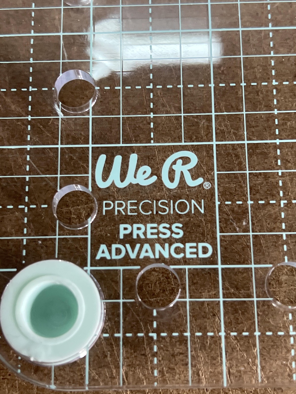 We R Memory Keepers Precision Press Advanced Stamping Tool Scrapbooking Crafts