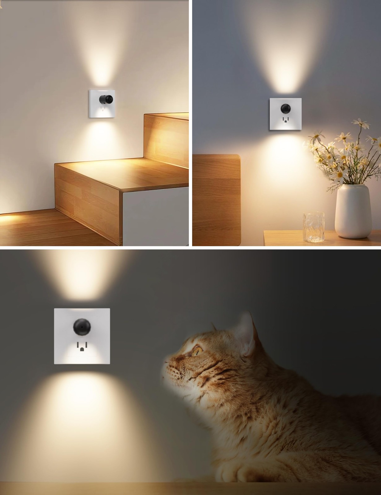 TSEXES Plug-in LED 1.1 inches x x 2.4 inches, 2700K Warm White