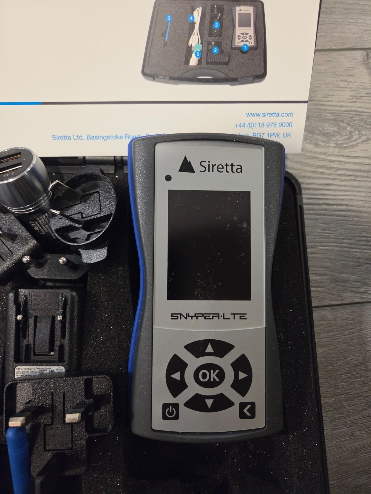 SNYPER-LTEM Spectrum Siretta Cellular Signal & Network Analyzer