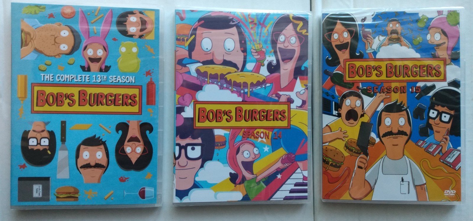 Bob's Burgers Complete Seasons 13 14 15 ( DVD SET ) - Brand NEW Sealed