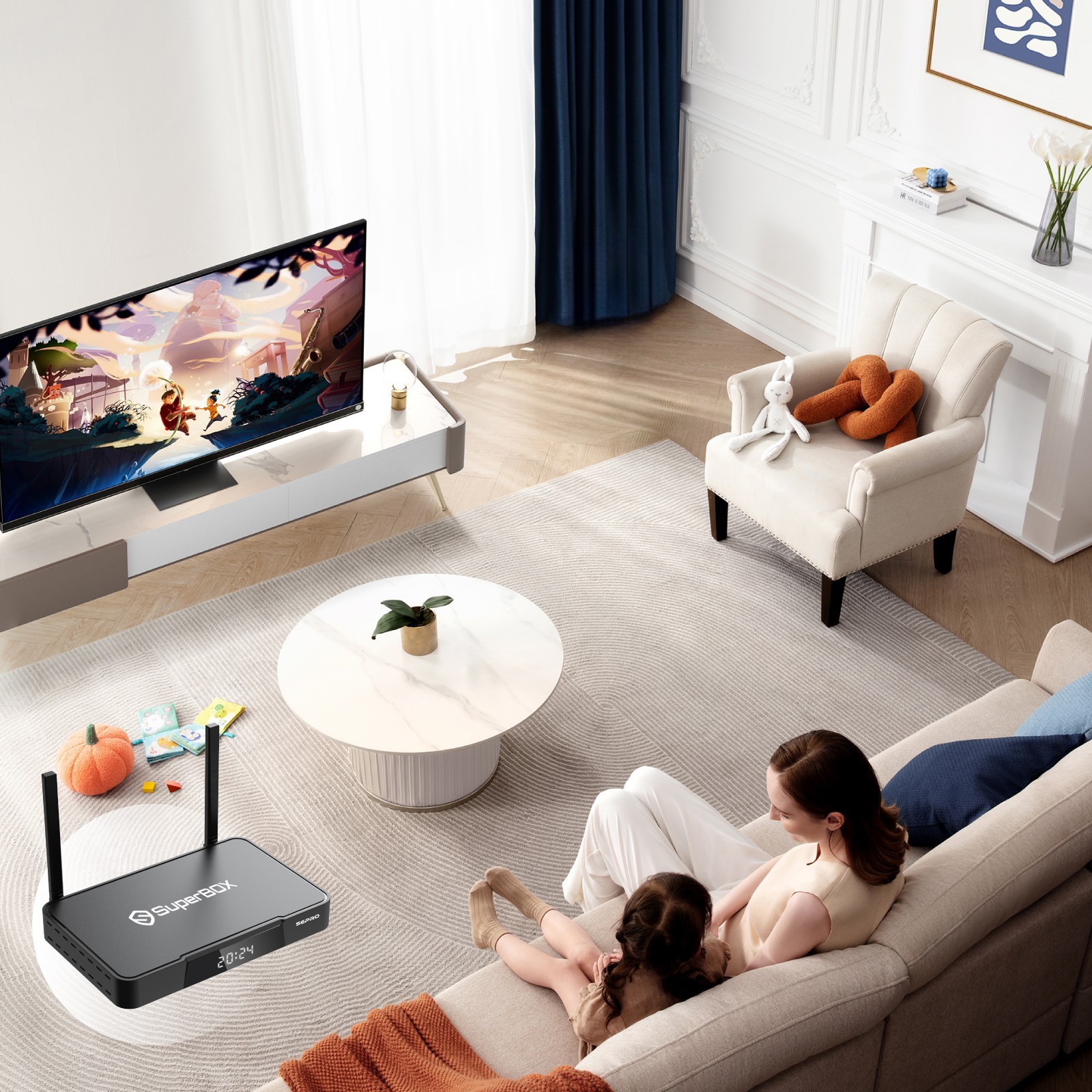 SuperBox S6 Pro BOX - Authorized Distributor - Free Shipping Android 12