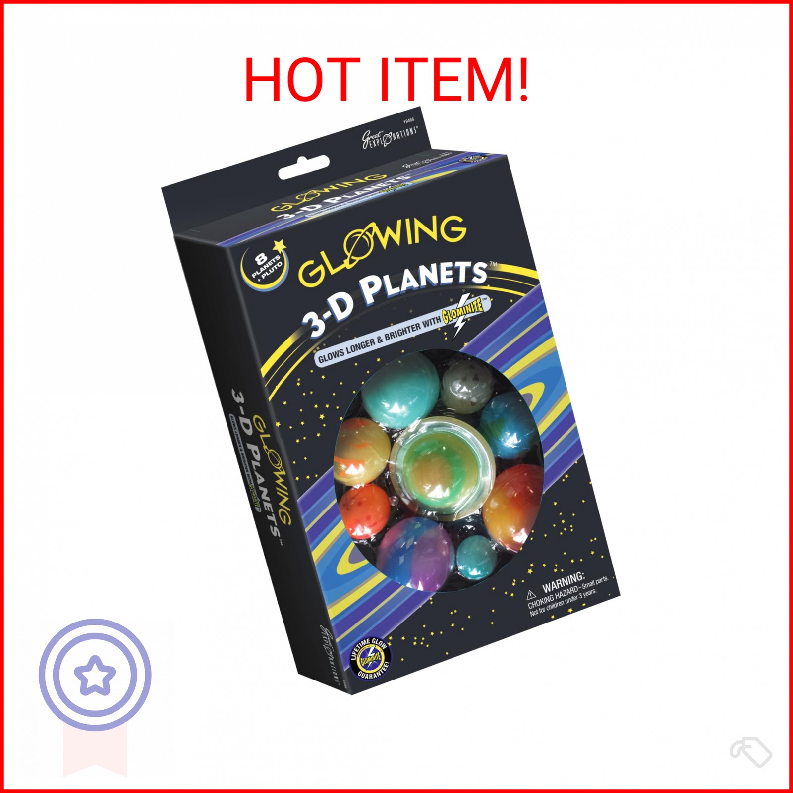 Great Explorations 3-D Planets (Box)
