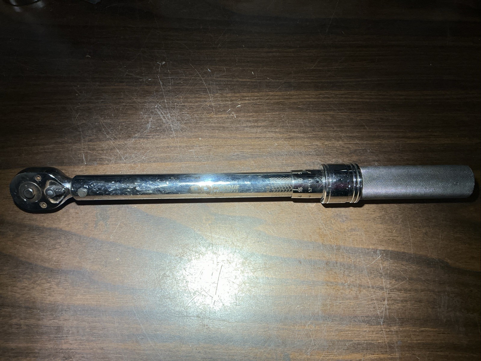 CDI Micrometer Torque Wrench 7502MRMH 5120-01-426-7560 08194 14.750in 0.375in