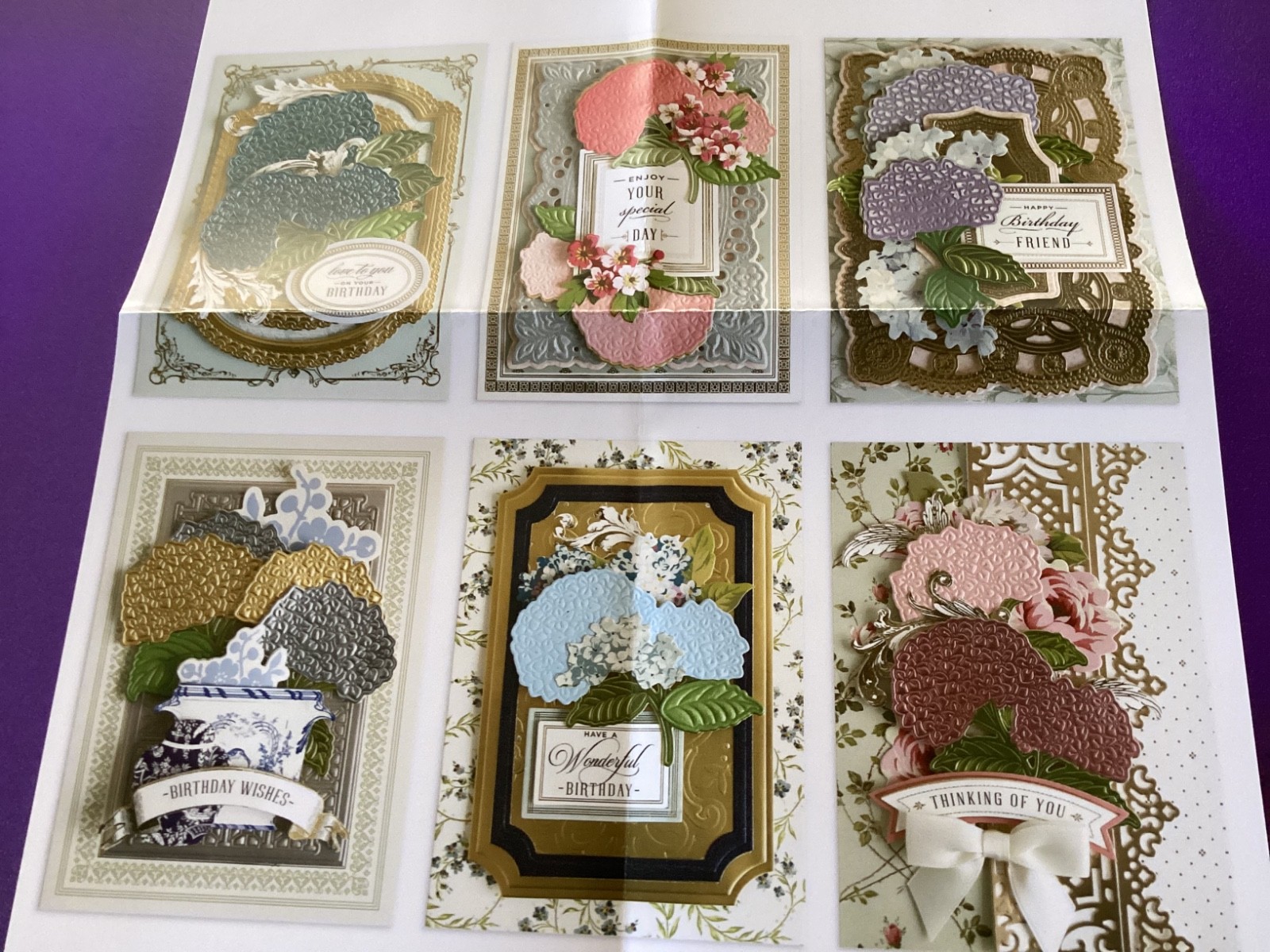 Anna Griffin 3D Hydrangea Dies New 2026 Release