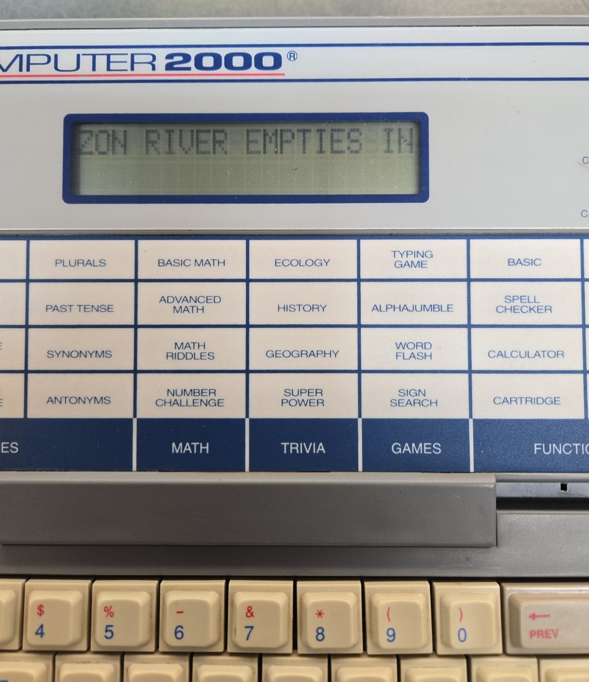 Vintage VTech Pre computer 2000 Educational Toy