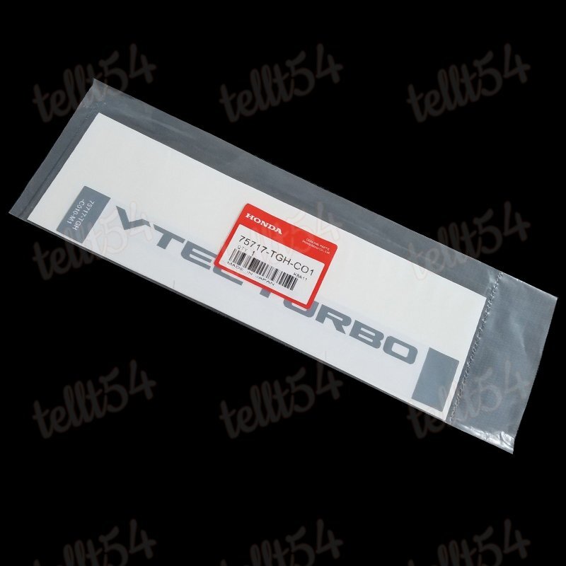 FOR GENUINE HONDA CDM VTEC TURBO WINDOW DECAL STICKER CIVIC TYPE R FK8 2016-2018