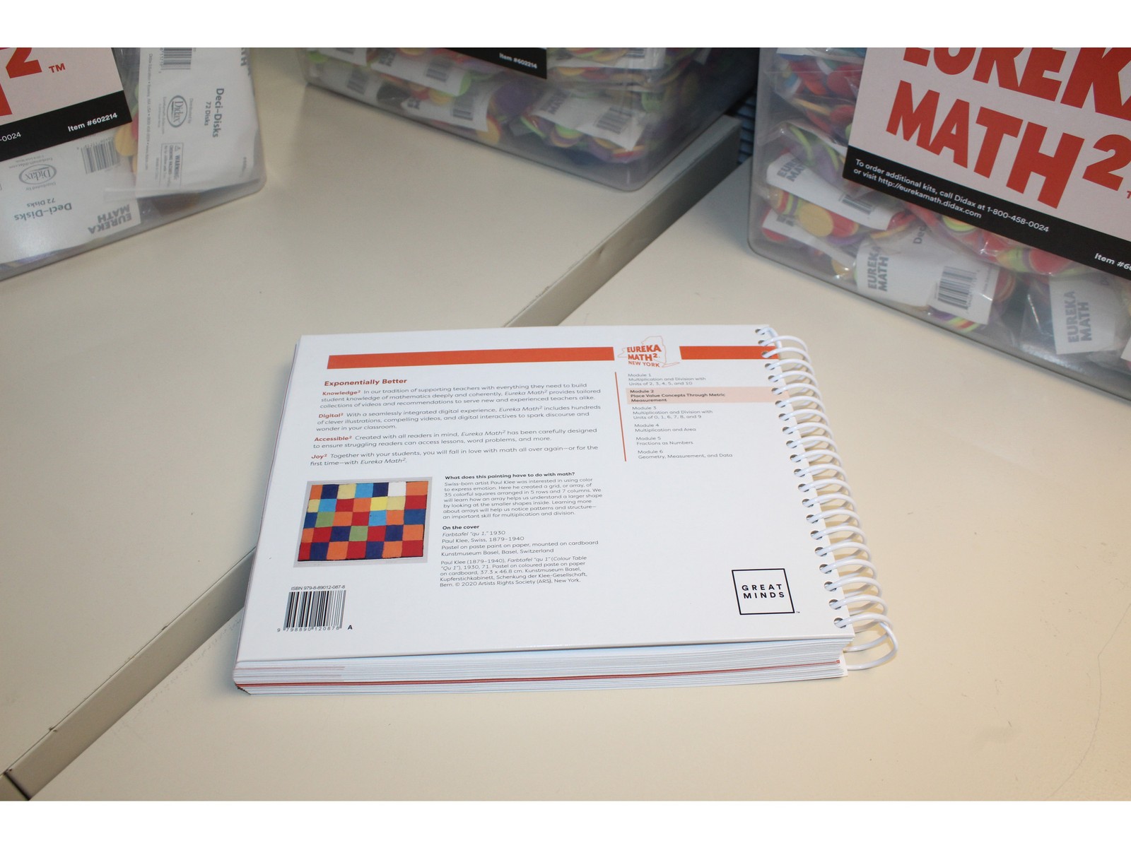 Eureka Math² Squared Grade 3 Module 2 Teacher Book - Weight: 40 oz.