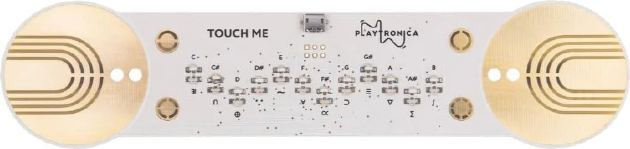 Playtronica TouchMe Midi Controller (Touch Sensitive MIDI Controller, Black