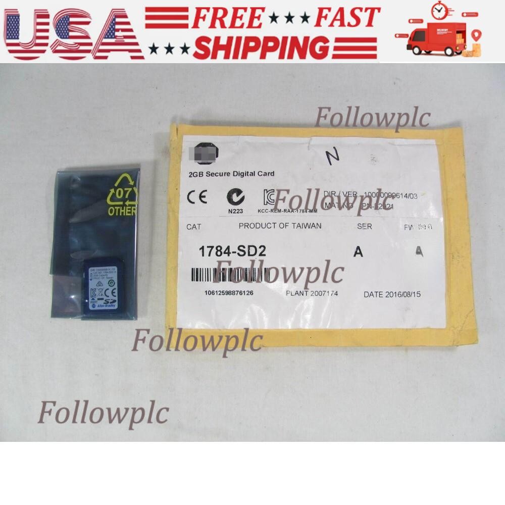 1784-SD2 ControlLogix Secure Digital Card Brand New AB Sealed 1784SD2