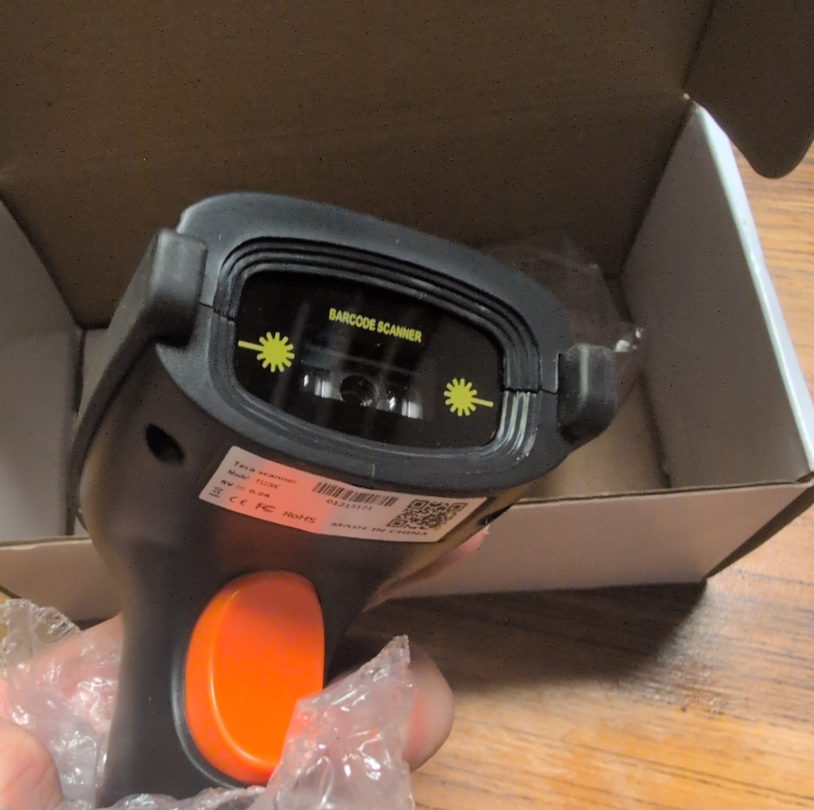 Tera Wireless CCD Barcode Scanner T5100C USB/ 2.4GHz Wireless Bluetooth TESTED