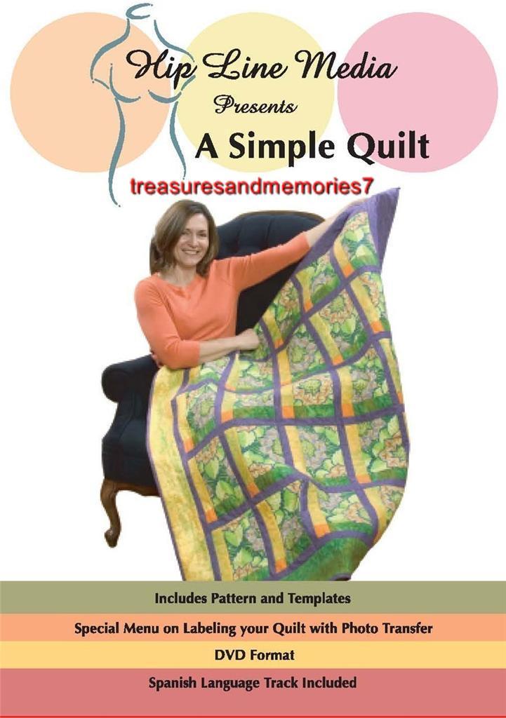 A SIMPLE QUILT DVD Quilting  Hip Line Media