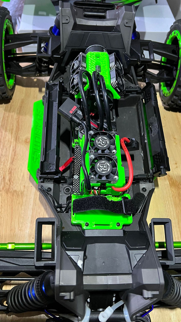 XLX2 ESC Cooling Shroud (2x40mm)