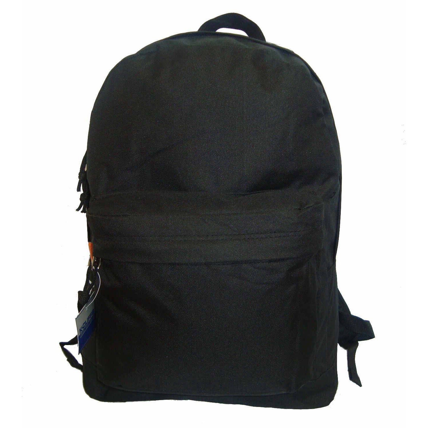K-Cliffs Classic 16 Inch School Bag Basic Daypack Simple Book Bag
