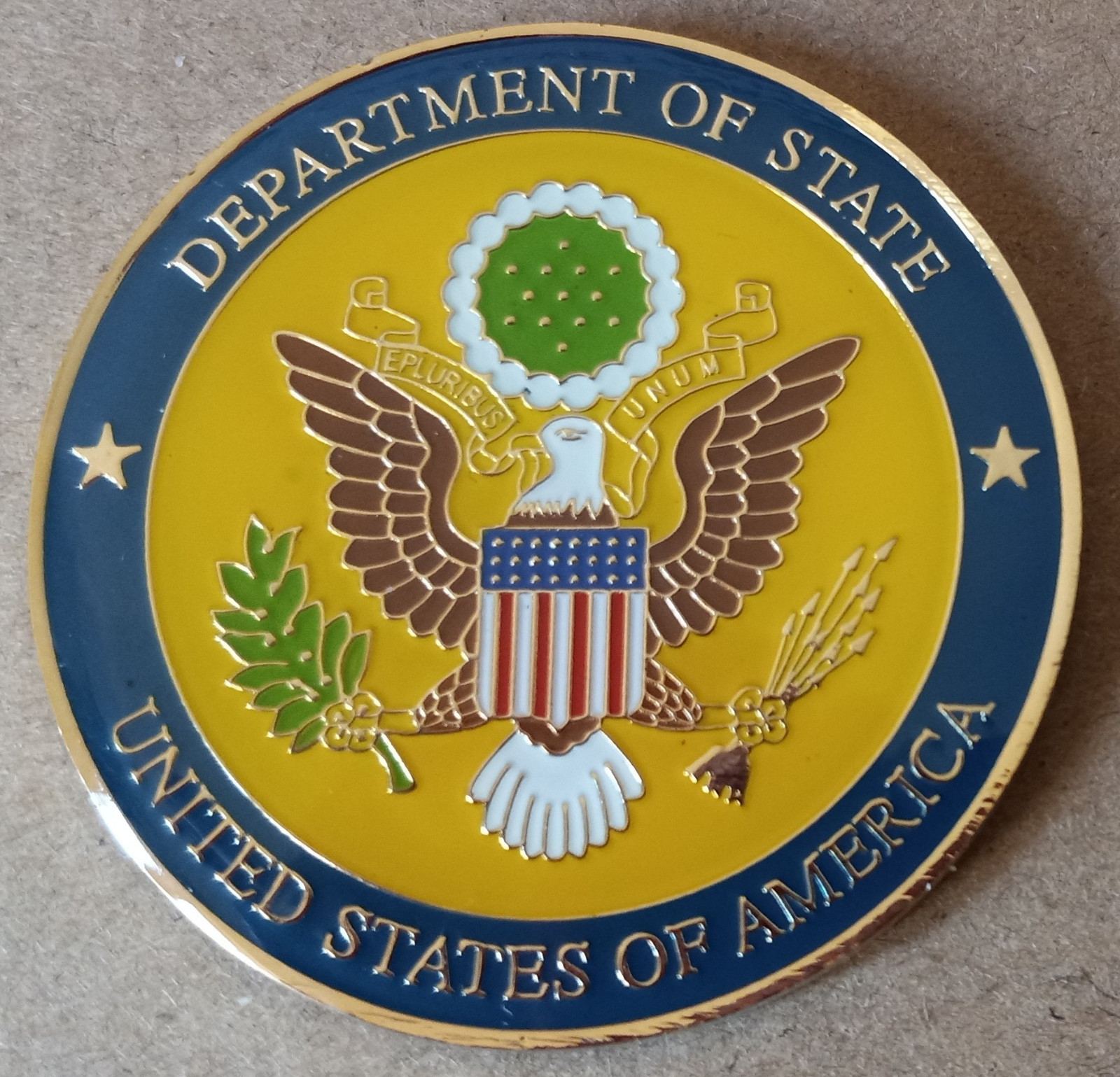 Department Of State United States Of America Paraguay Political & Economics Coin