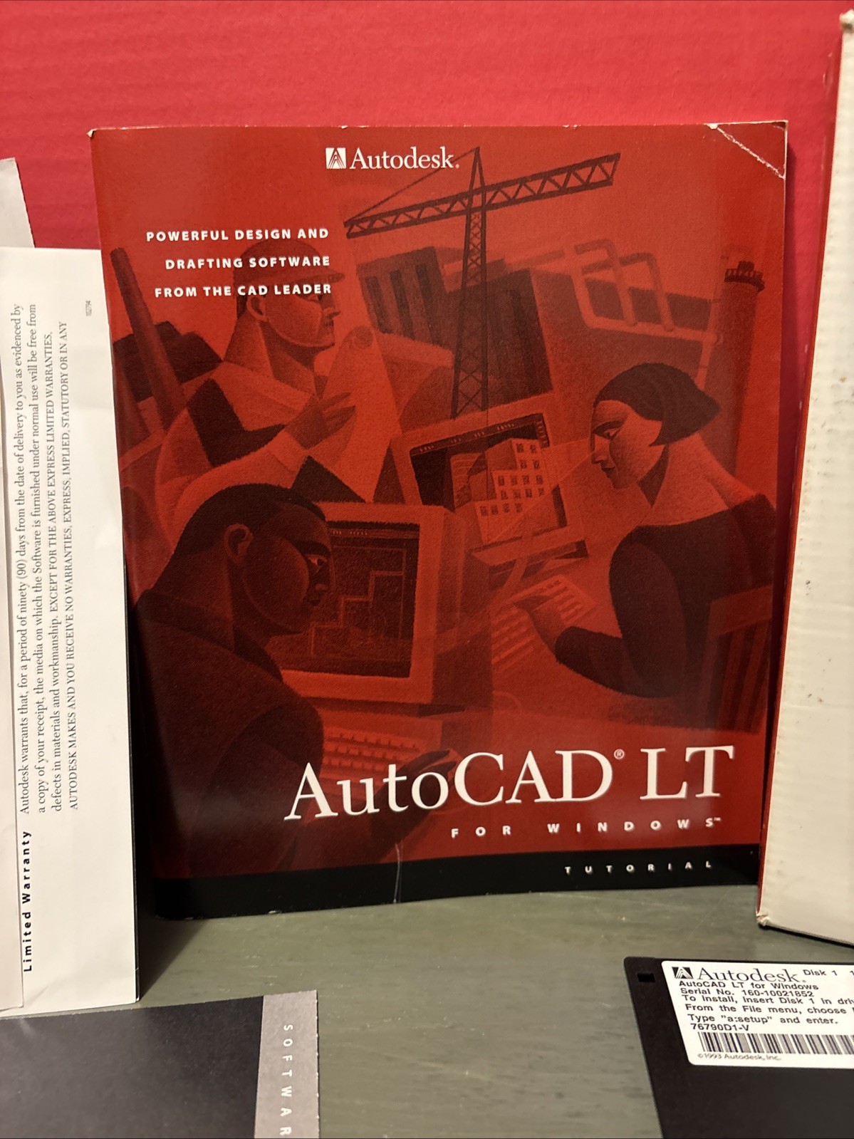 Autodesk AutoCAD LT Software. 1993