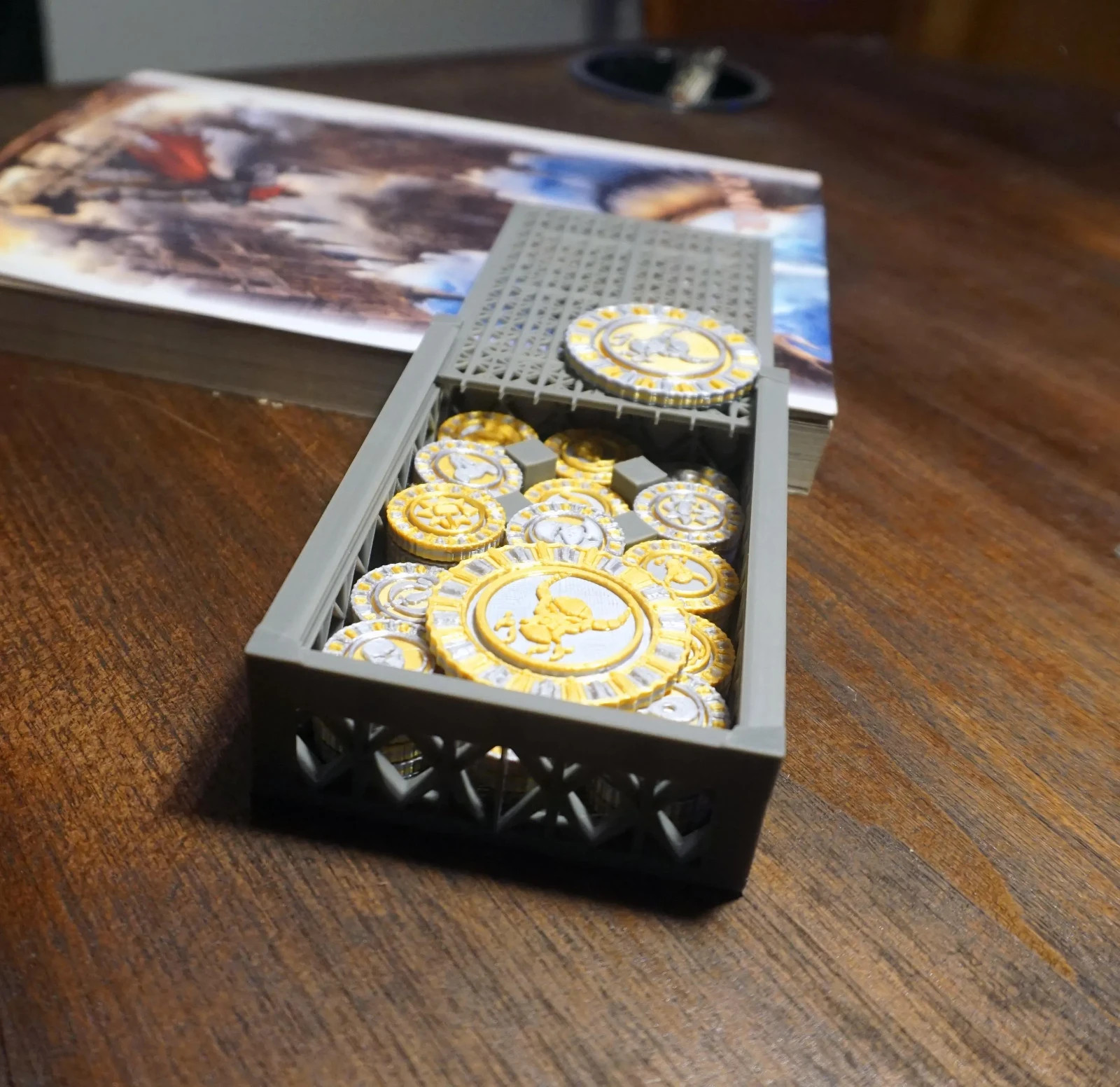 46-piece Tabletop Encounter Tokens with Carry Case