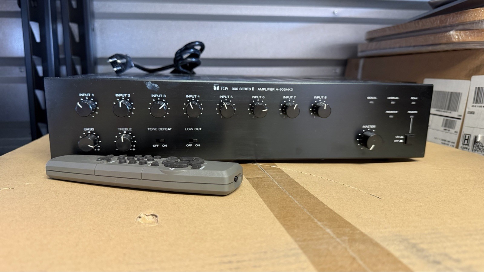 TOA A-903MK2 900 Series II Amplifier Tested Works Excellent Free Shipping