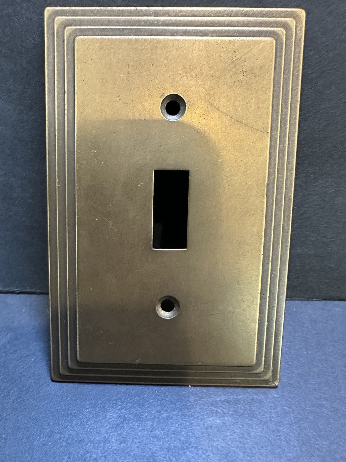 Light Switch Cover AmericTac Solid Brass Gold Decor Vintage