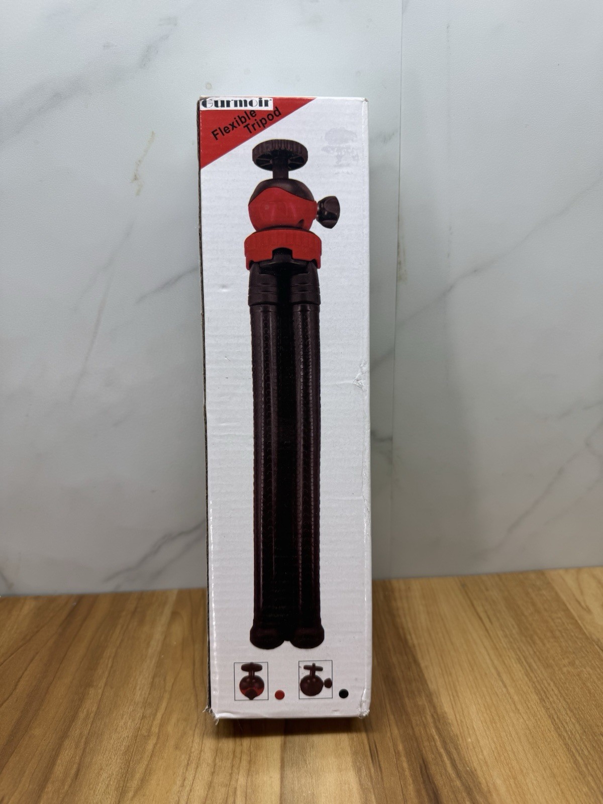 Gurnoir Octopus Flexible Tripod For Cell Phone Or Camera Ball Mount 12 Inch New