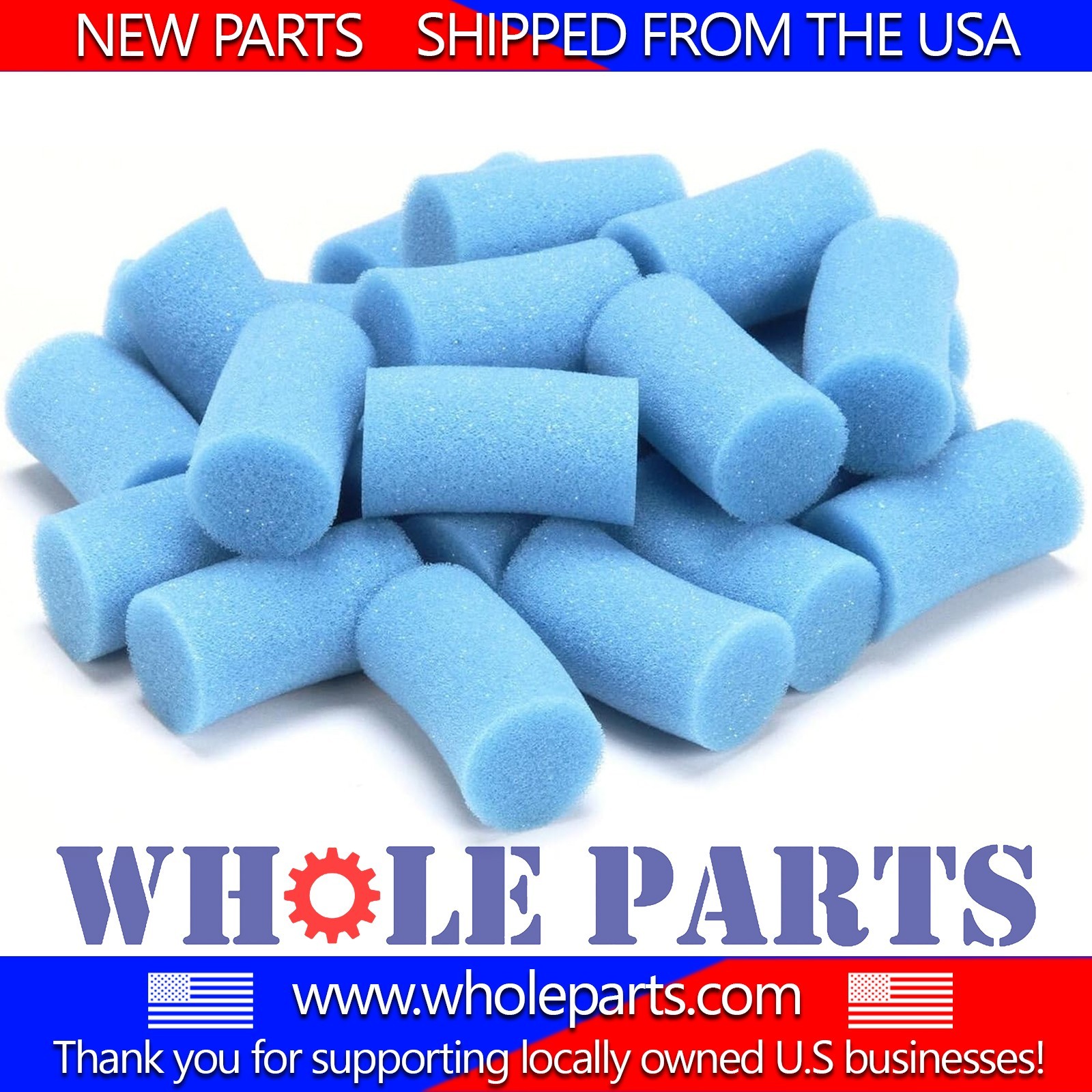 New 01075431 Ice Maker Water Dispenser Sanitary Sponge (Pack of 24) for Follett