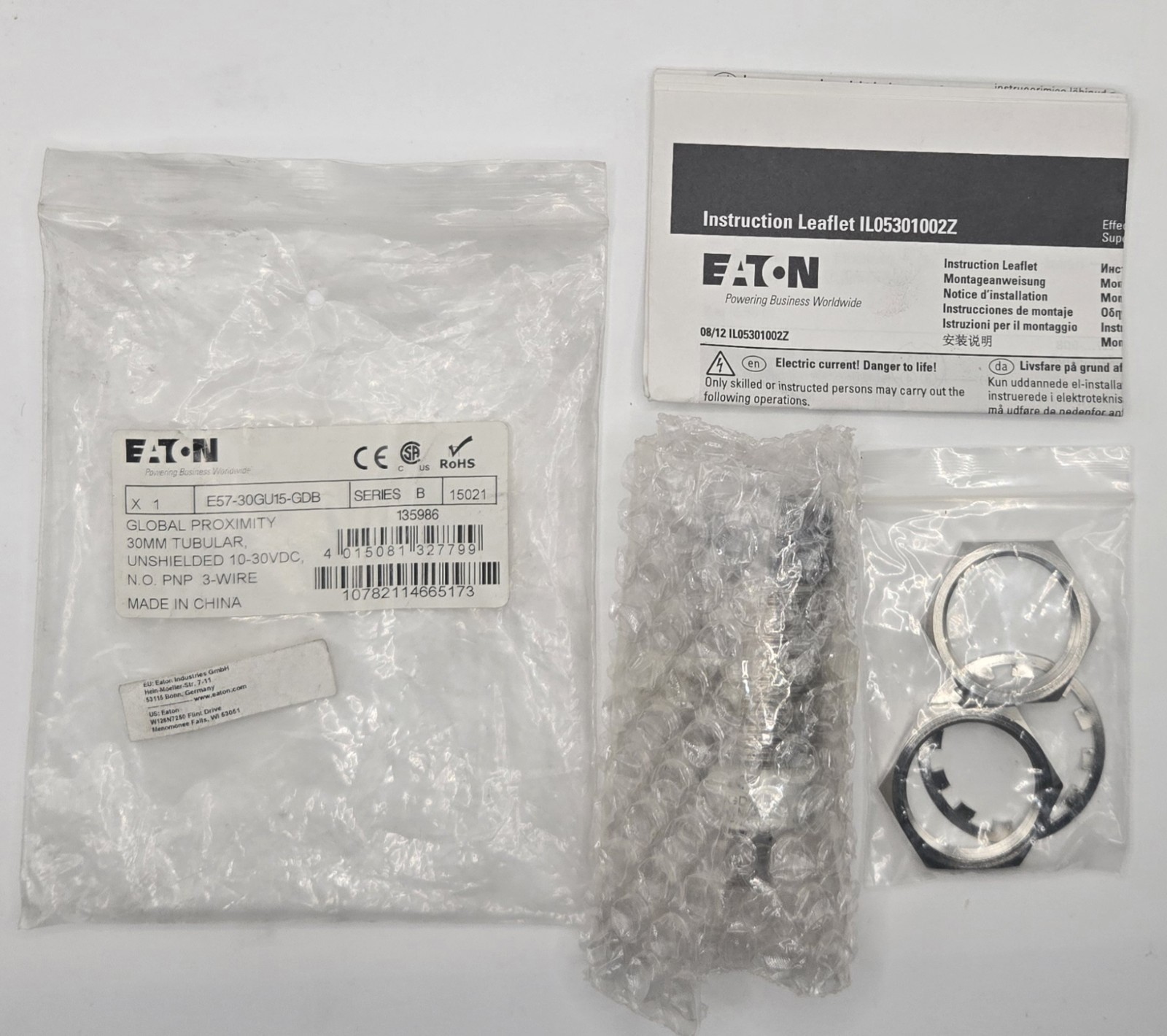 EATON E57-30GU15-GDB Global Proximity Sensor