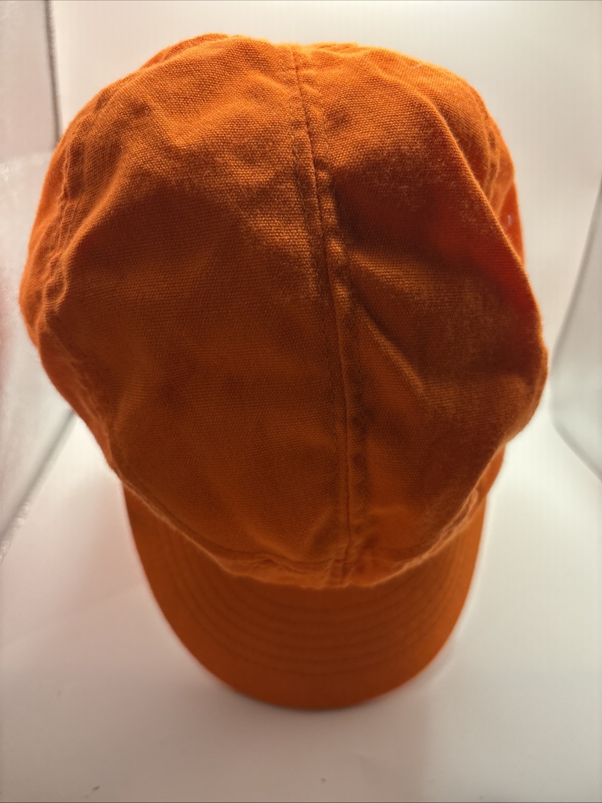 VTG Cabela's Blaze Orange Insulated Sz M Winter Hunting Hat Knit Face Cover USA
