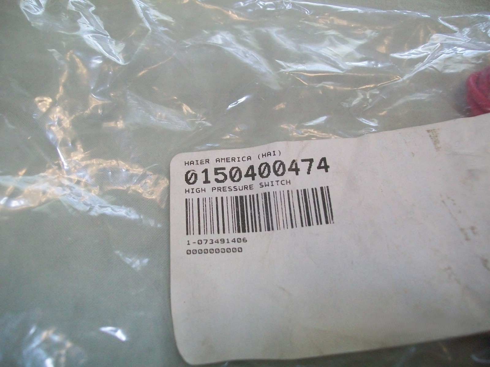 150400474 HAIER HIGH PRESSURE SWITCH