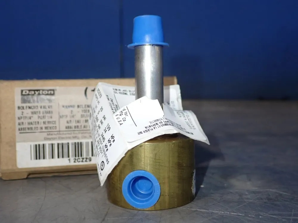 DAYTON SOLENOID VALVE (1) 2CZZ9