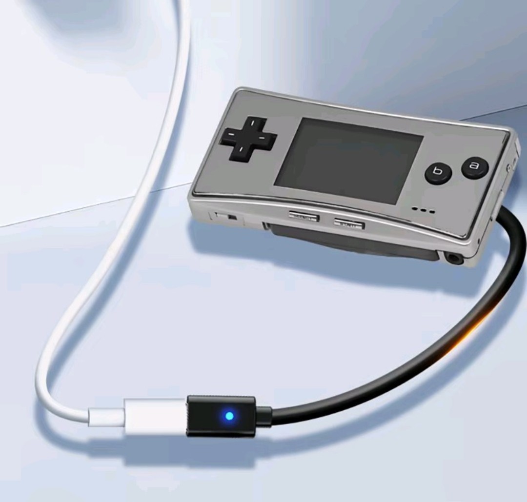 Nintendo Game Boy Micro USB C Charging Charger Power Cable Adapter GBM