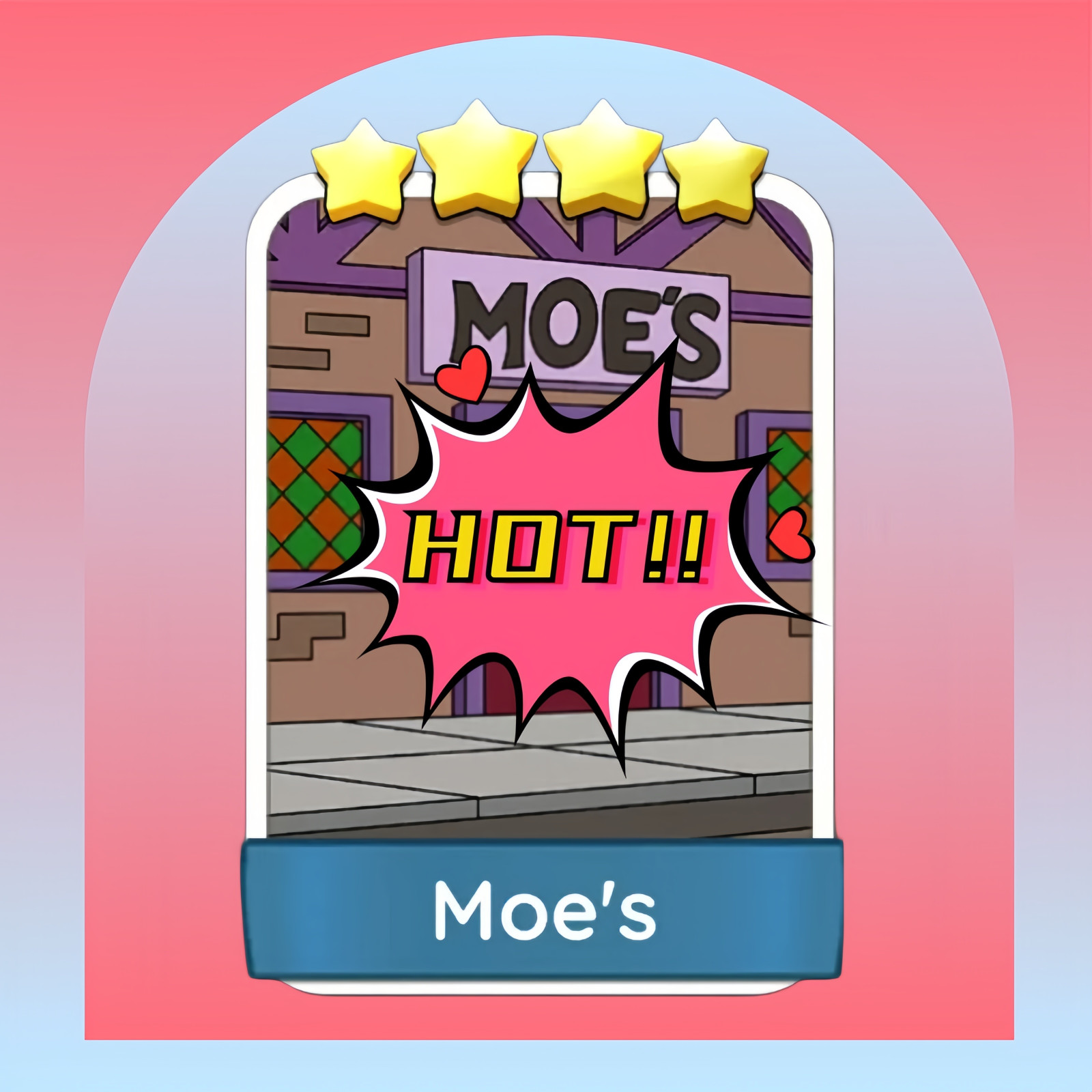⚡ONLINE NOW⚡Moe's ⭐⭐⭐⭐ Monopoly Sticker Go Set 18-1⚡