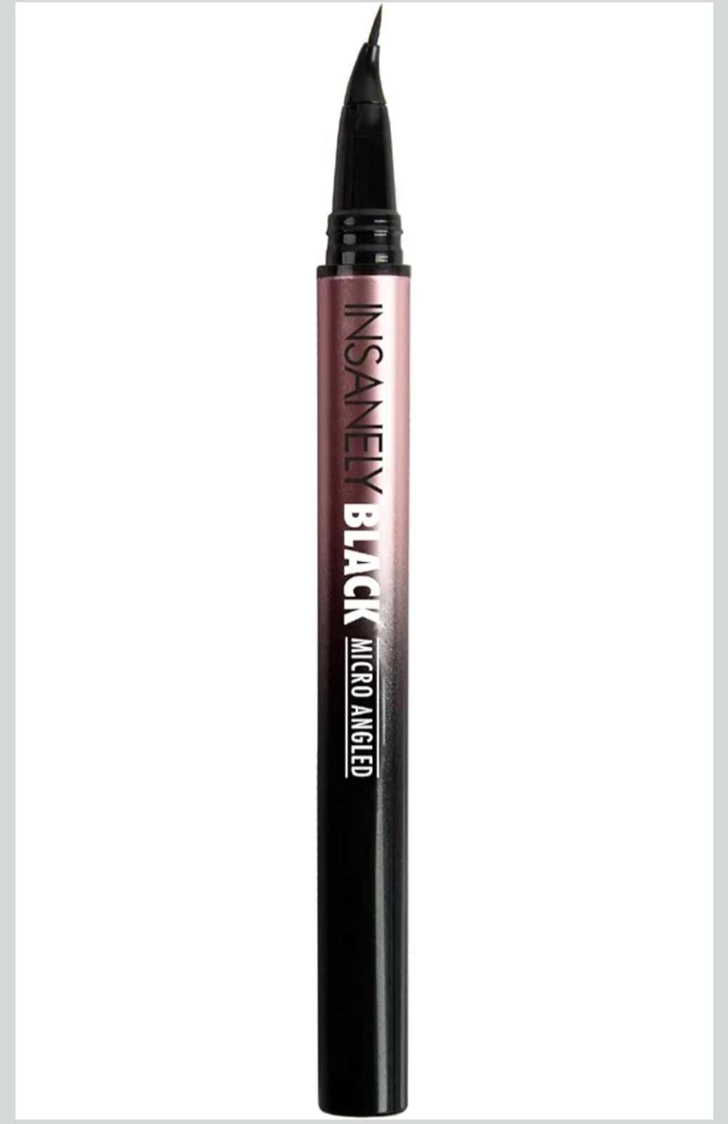 Absolute New York Insanely Black Micro Angled Liquid Eyeliner, Thin Pointed End,