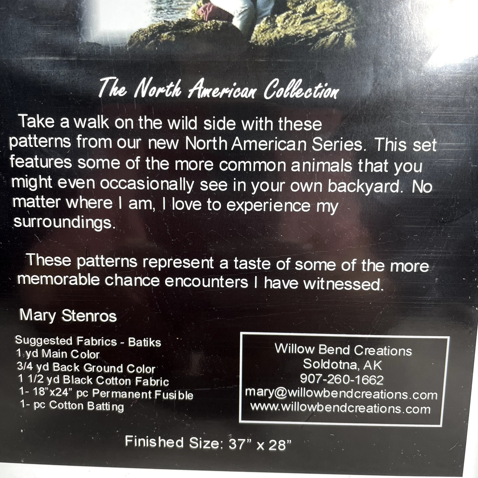 ' Cougar Ridge 'Quilt Pattern Plus Bonus Pattern by Willow Bend Creations New
