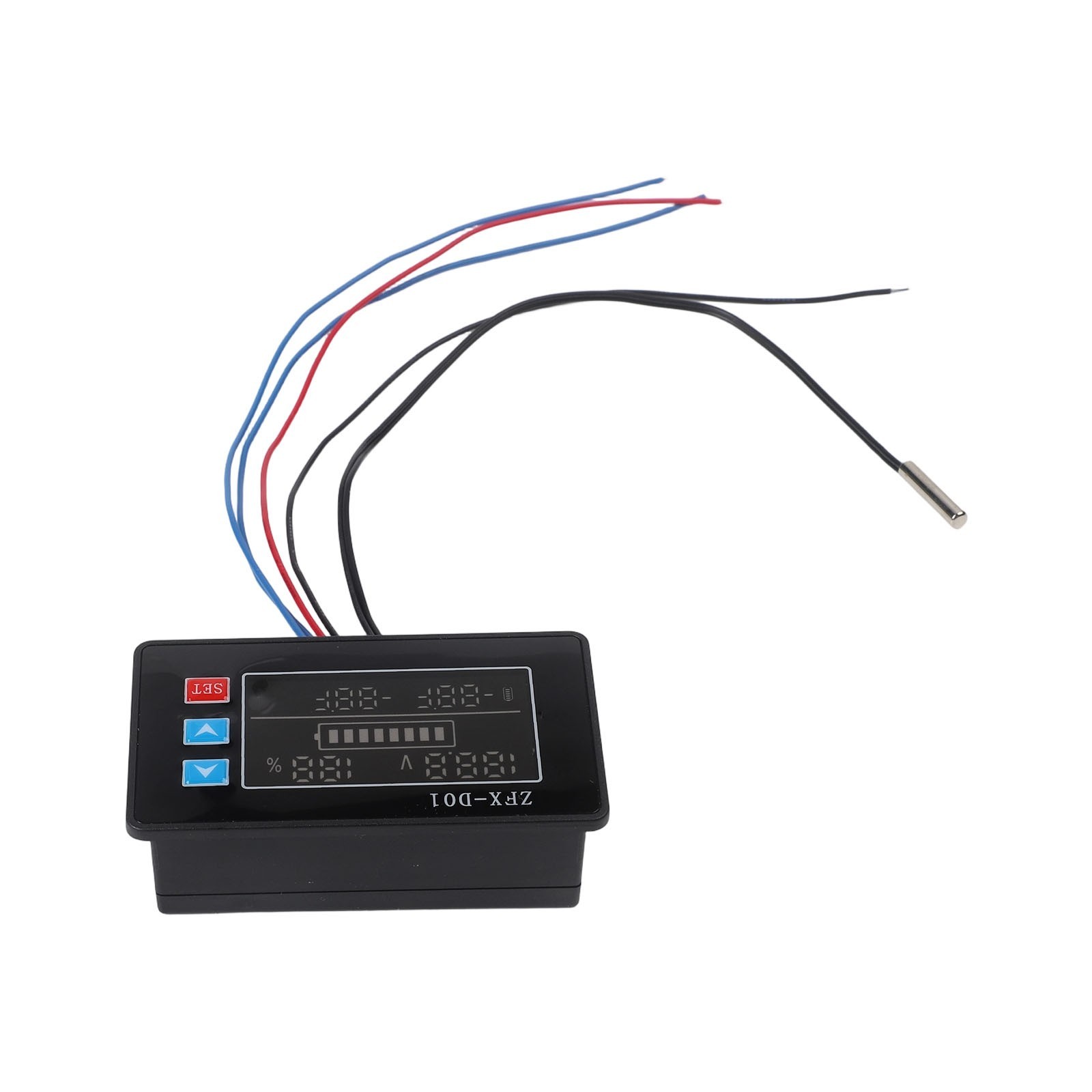 DC9V to 100V Digital Temperature Control Voltage Electricity Meter with Display