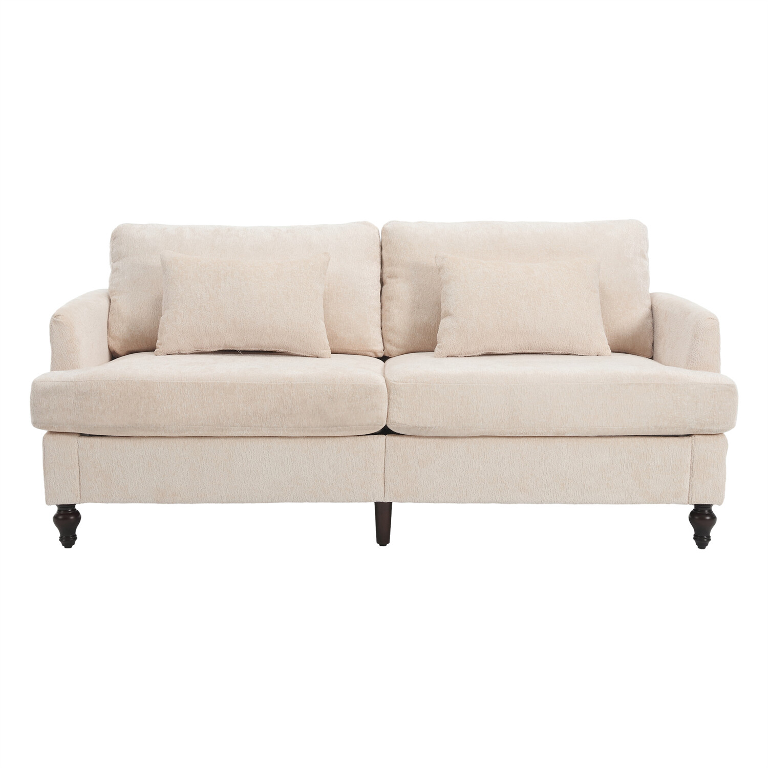 Modern Loveseat Sofa Couch 2-Seater Upholstered Sofa Couch Living Room Sofa