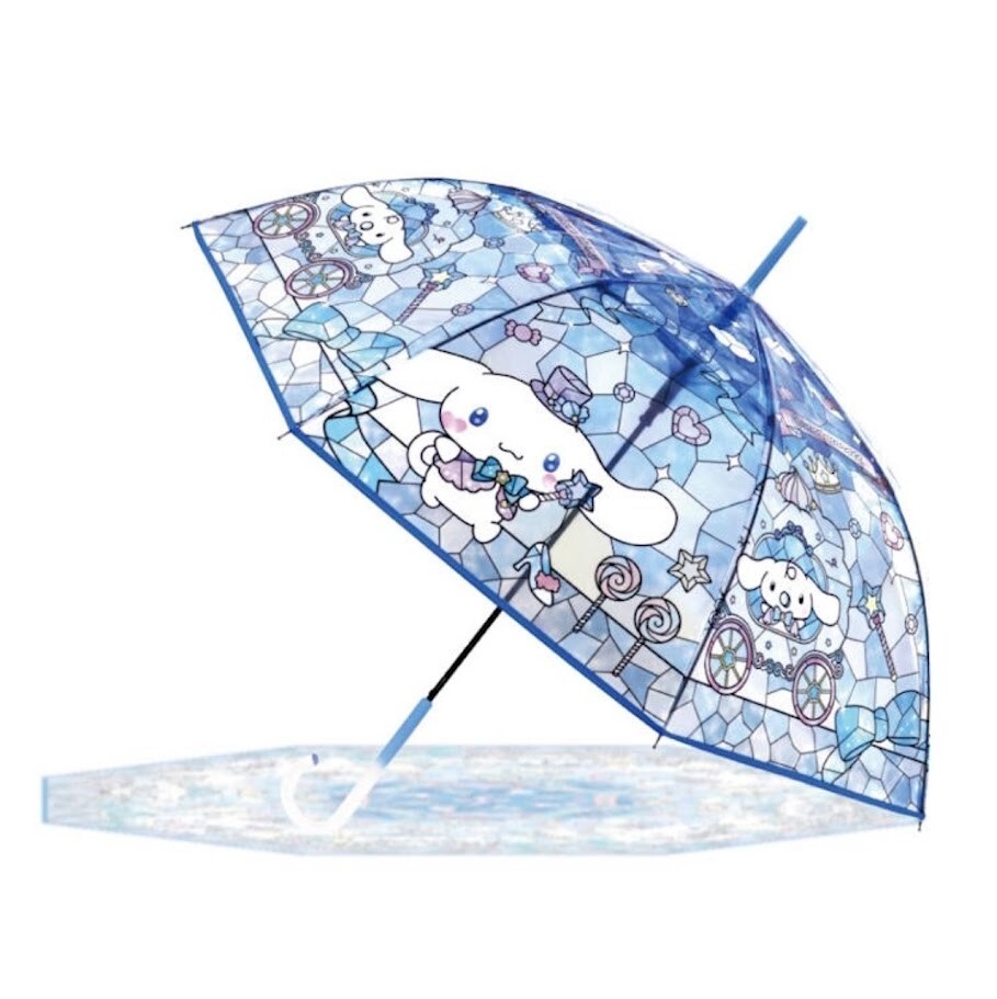 Transparent Stained Glass Umbrella Sanrio Cinnamoroll  Design 60cm 23.6in Japan
