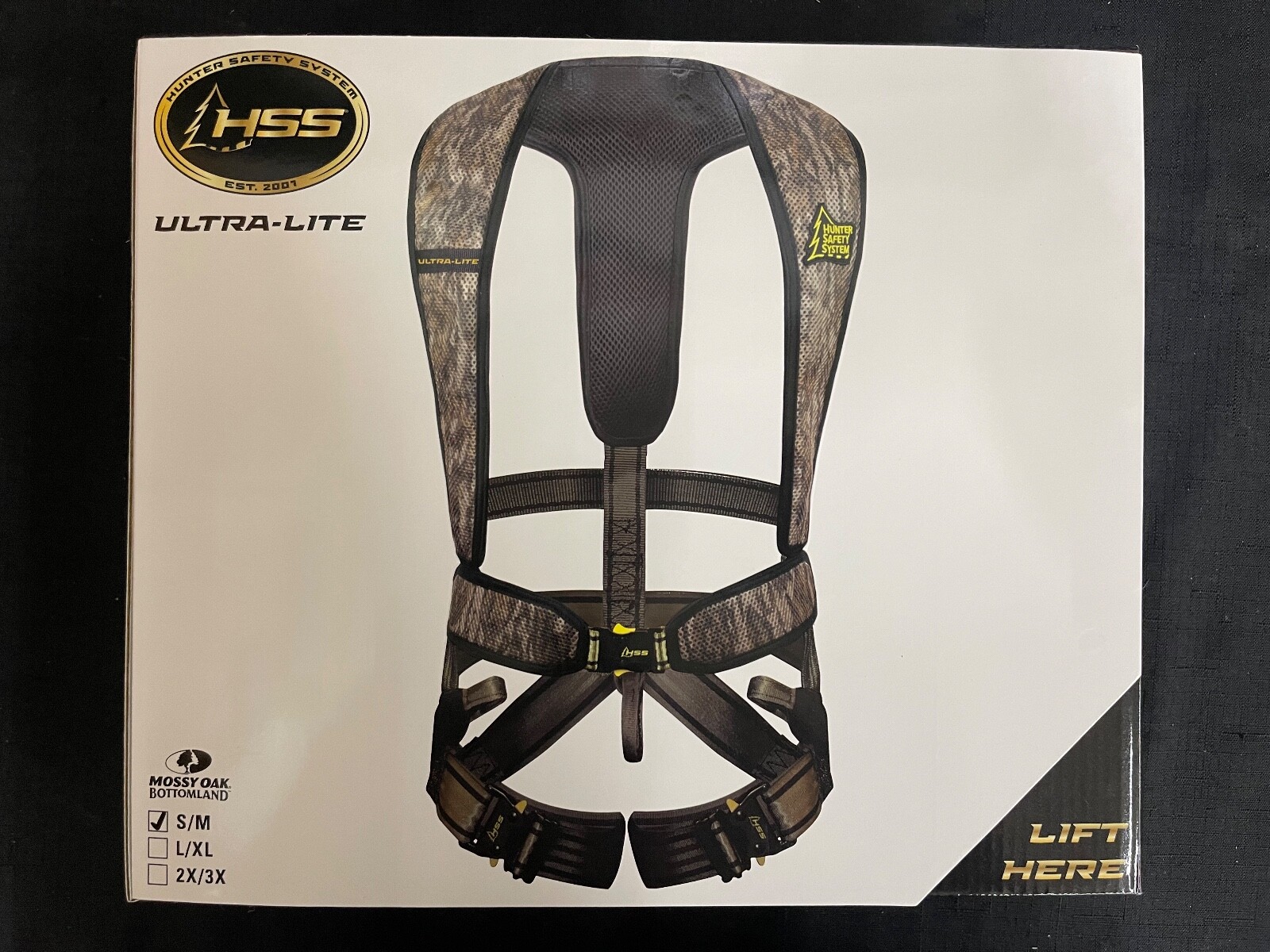 Hunter Safety System Ultra Lite Mossy Oak Bottomland S/M BRAND NEW