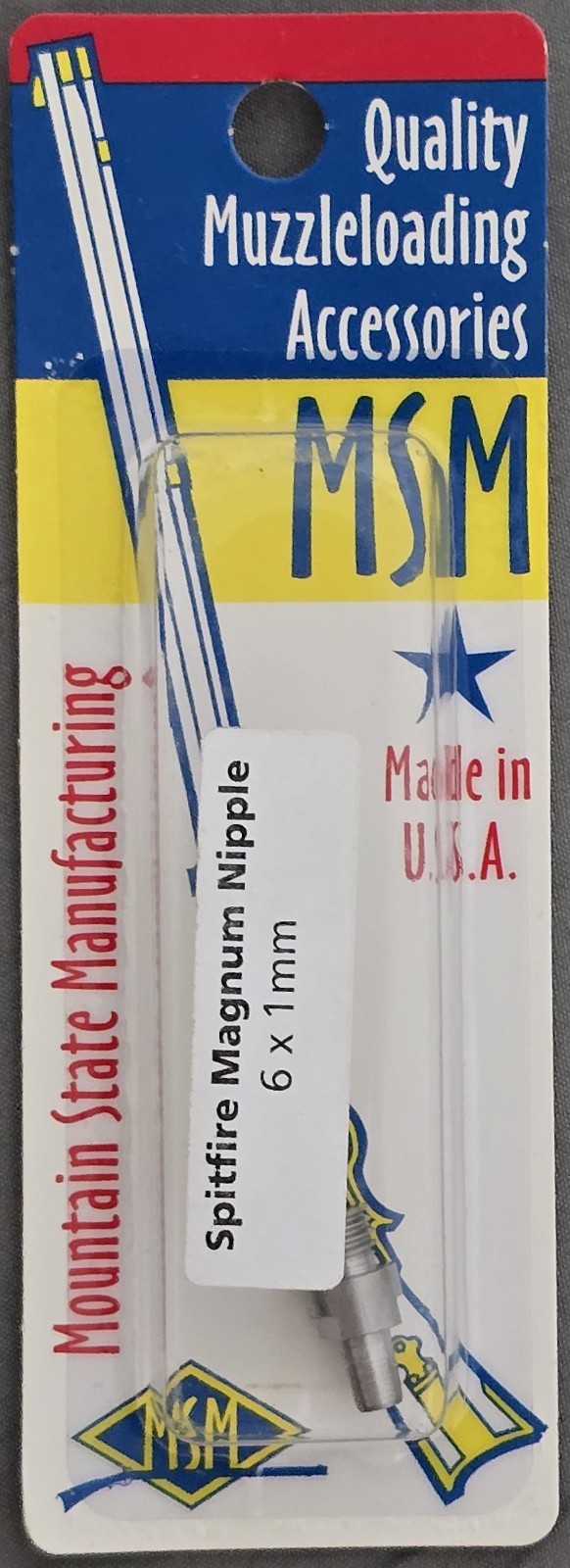 MSM 14134 Spitfire Magnum Nipple 12 x28 Muzzleloader Musket Brand New Free Ship