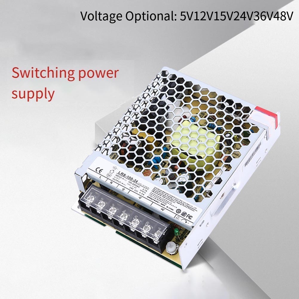 24V LRS10024 Switching Power Supply for Various Lighting and Security Systems