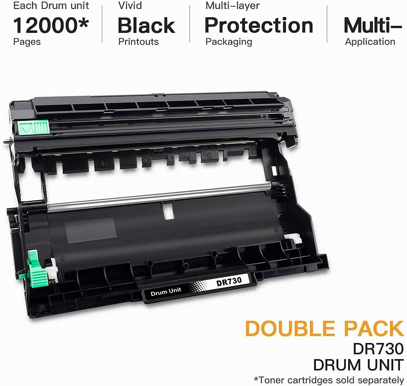 E-Z Compatilbe Drum Unit DR-730 for Brother Printer and Multifuctions Printers