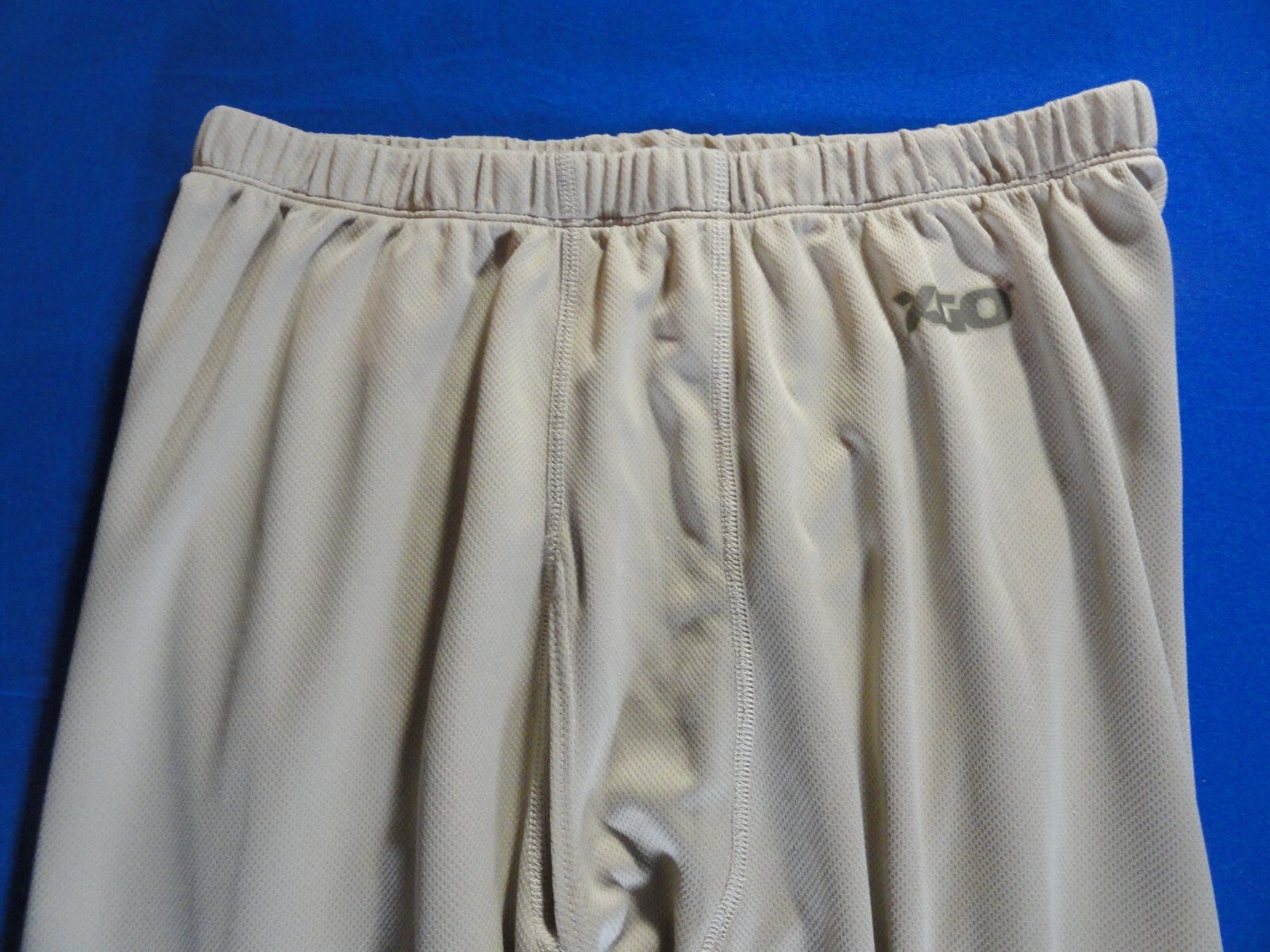 XGO TECHNICAL APPAREL ACCLIMATE DRY SAND TAN BASE LAYER MENS THERMAL PANTS L