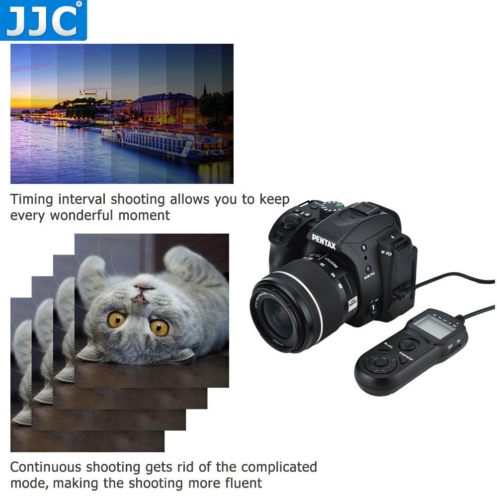 LCD Timer Remote Control for Nikon D850 D810 D800 D700 D500 D300s D300 D200 Z9