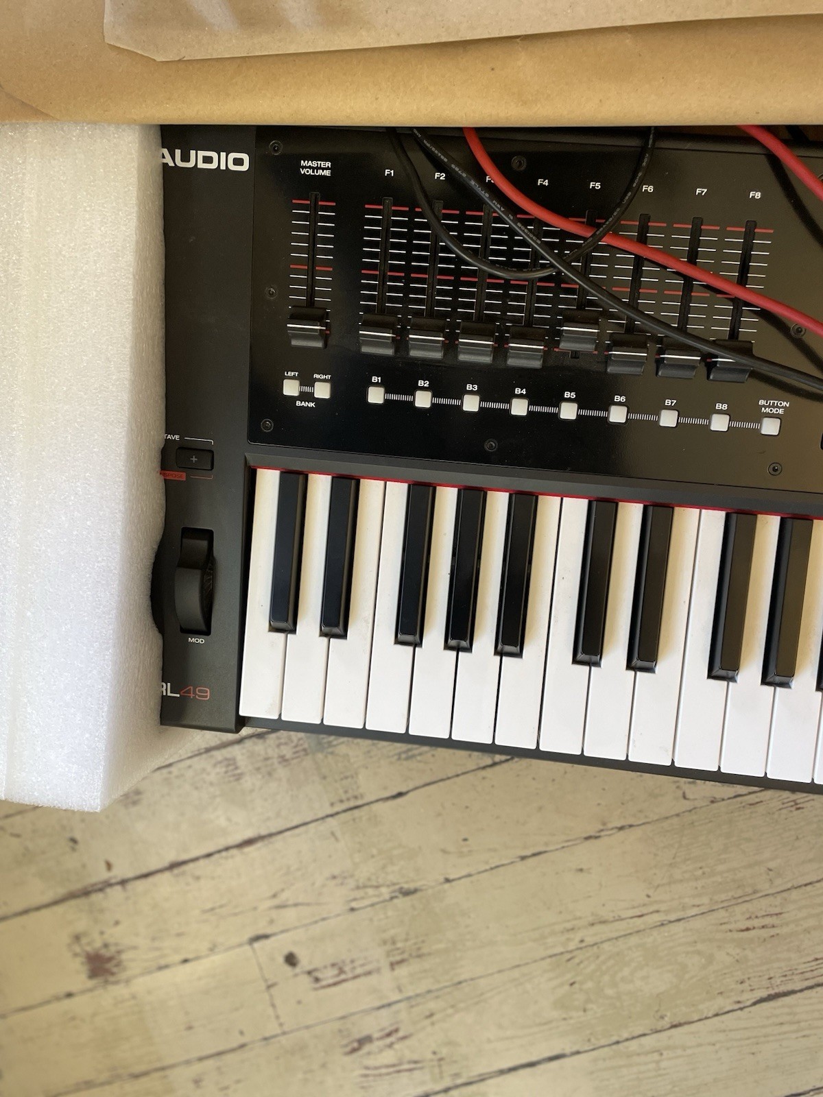 M-Audio CTRL49 Keyboard DAW MIDI 49-Key USB CIB