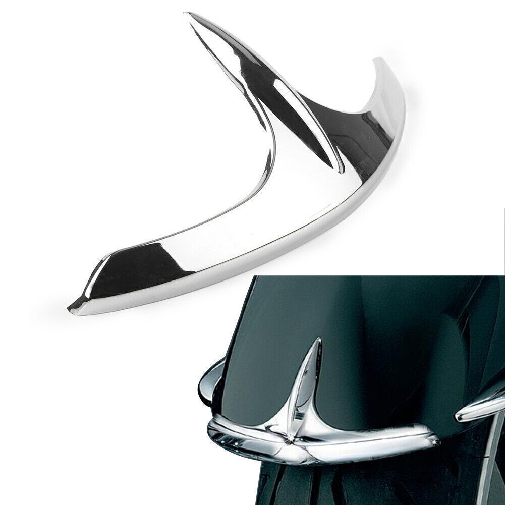 Fairing Front Fender Tip Trim Fit Honda GL1800 Goldwing 01-17 F6B Valkyrie 14-17