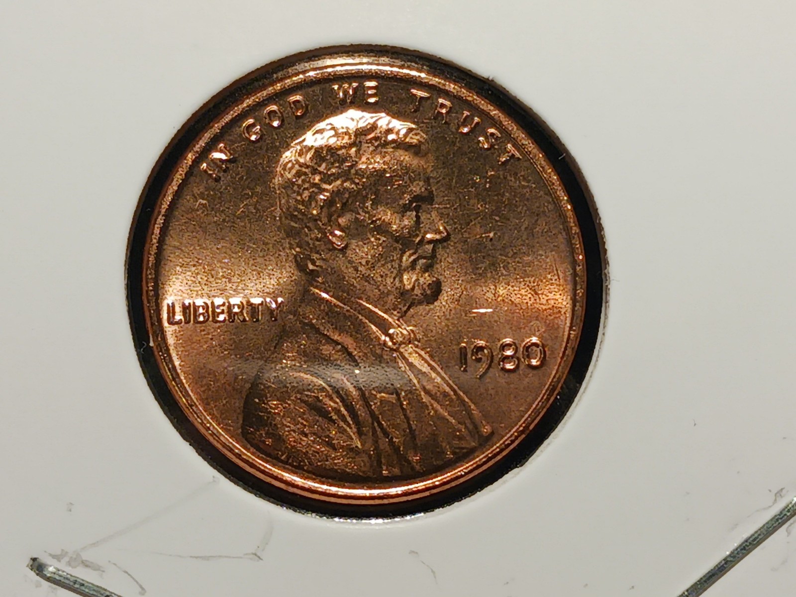 1980 P - Lincoln Cent BU