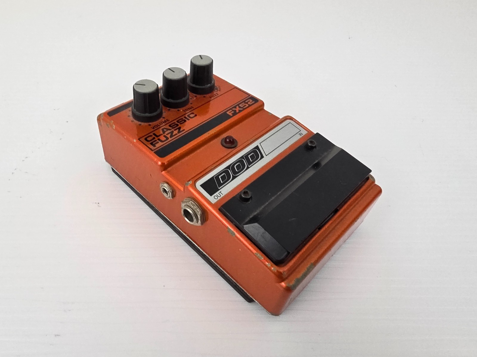 DOD FX52 Classic Fuzz Guitar Effects Pedal - TESTED Made in USA