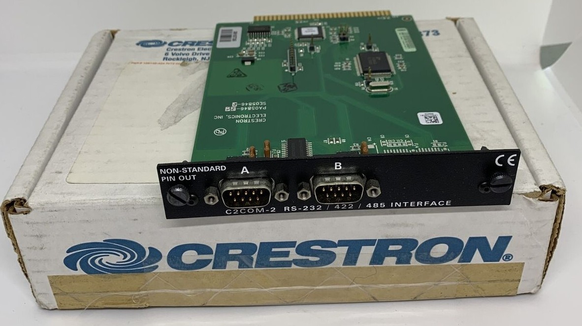 Crestron C2COM-3 3 Port Control Card #6500024