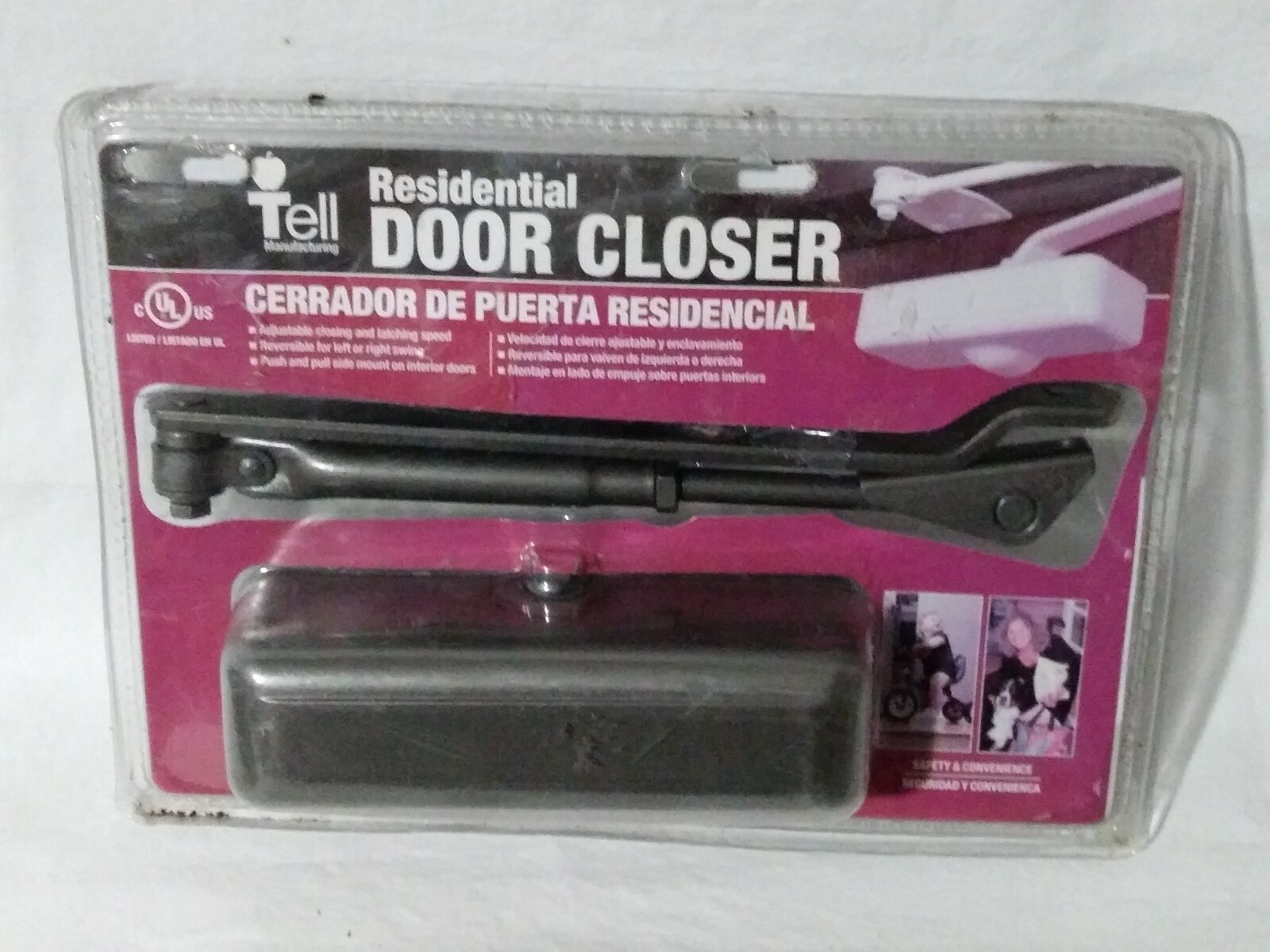 Tell Residential Door Closer Brown.  B35