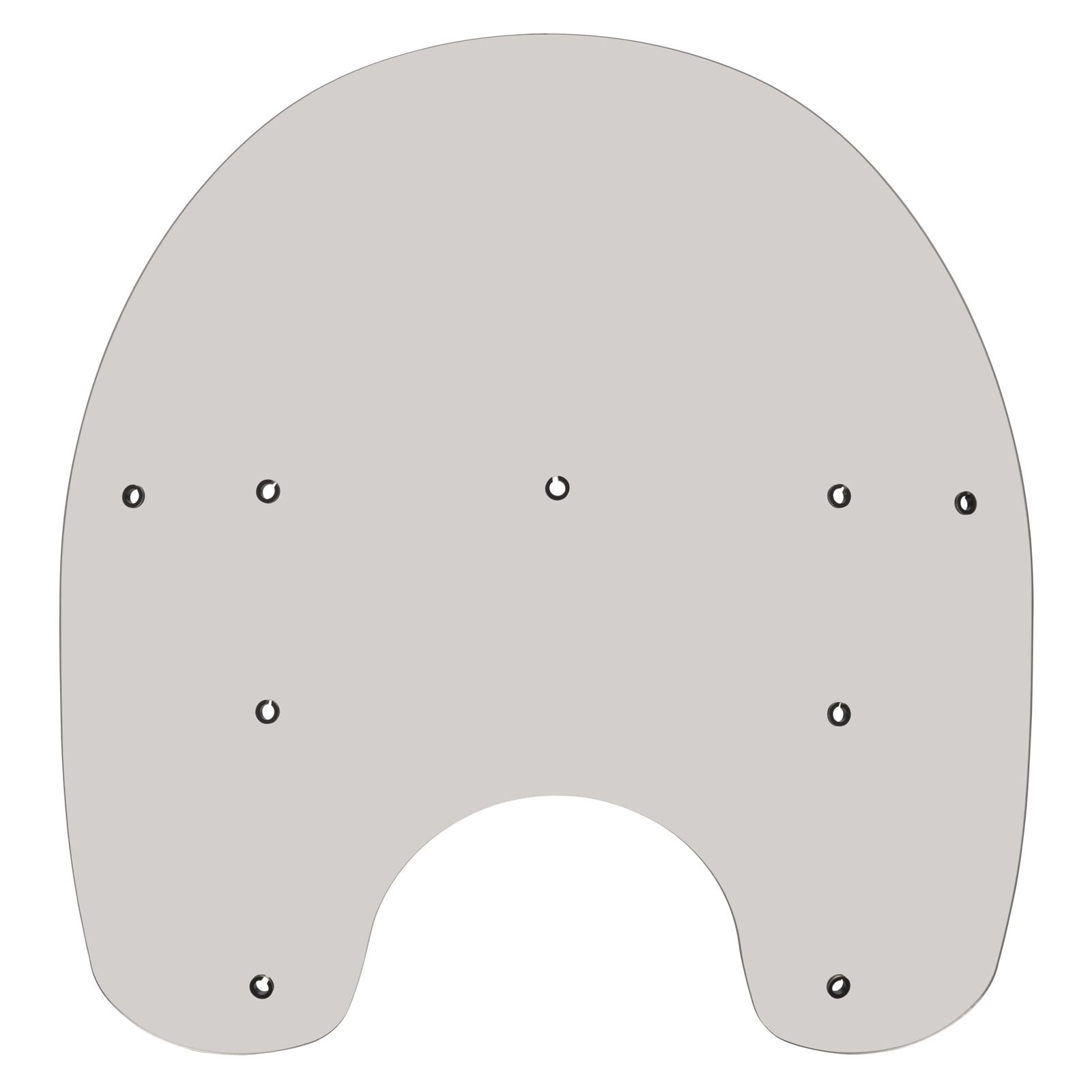 Memphis Shades Replacement Windshield - 17" - Solar - Heritage/Fatboy MEP6269
