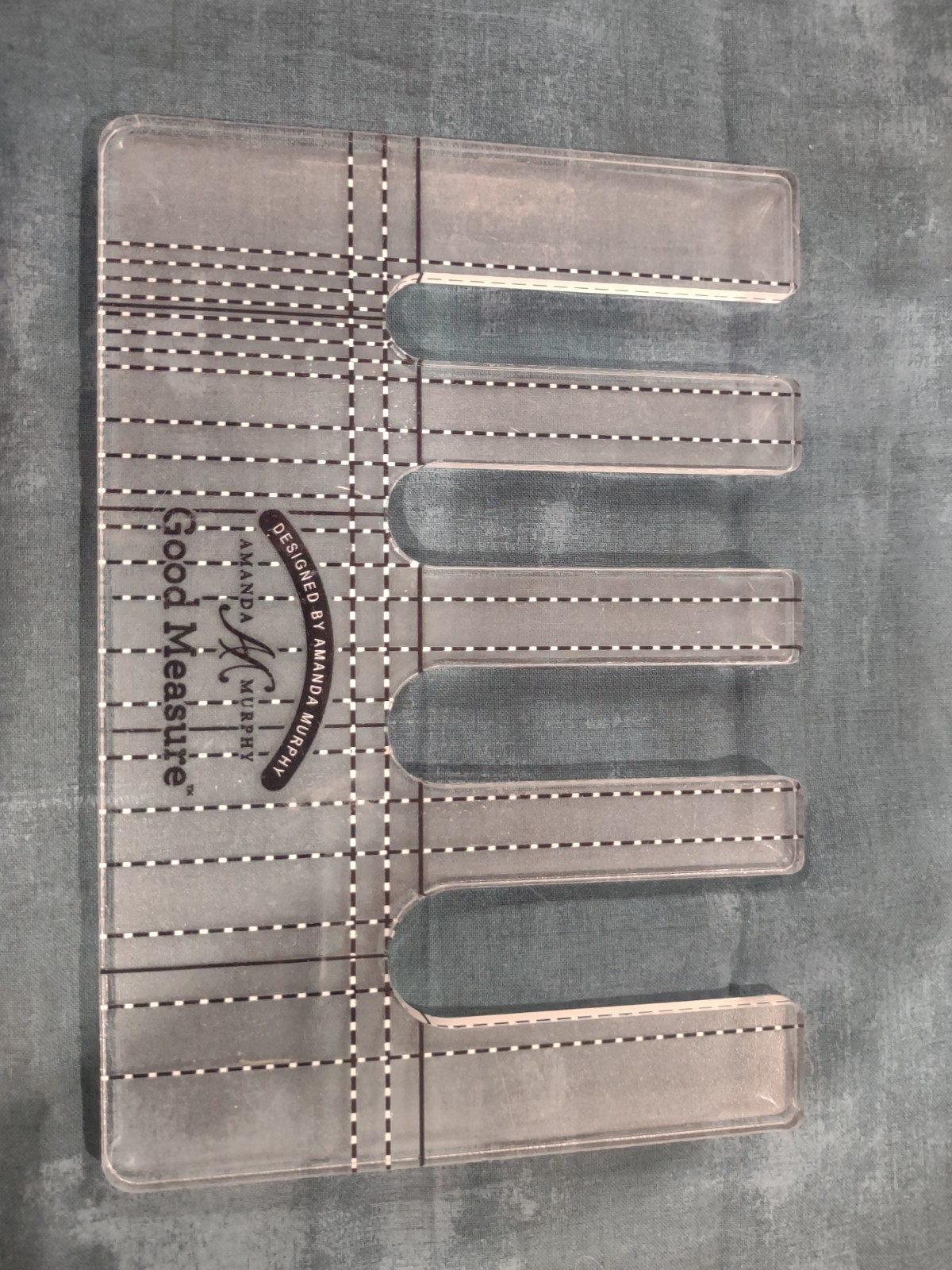 Good Measure - Low Shank Every Line Quilting Ruler Templates by Amanda Murphy