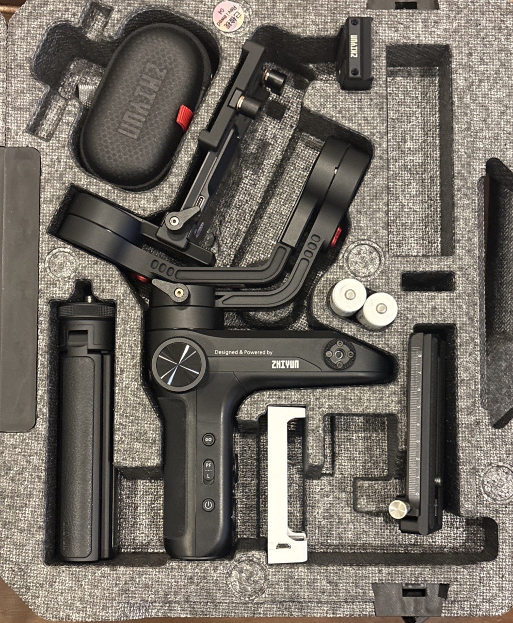 ZHIYUN WEEBILL LAB: 3-Axis Handheld Gimbal Stabilizer Portable - READ